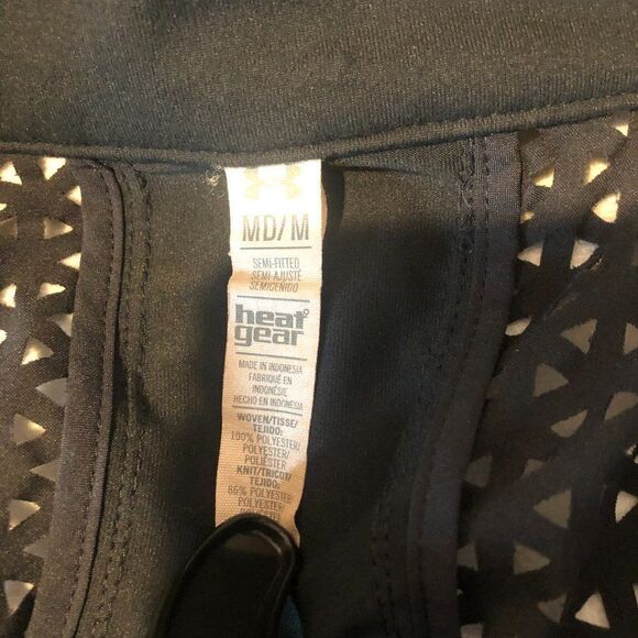 Under Armour Heat Gear Gray Full Zip Jacket Women's Size M. SB - Picture 7 of 8